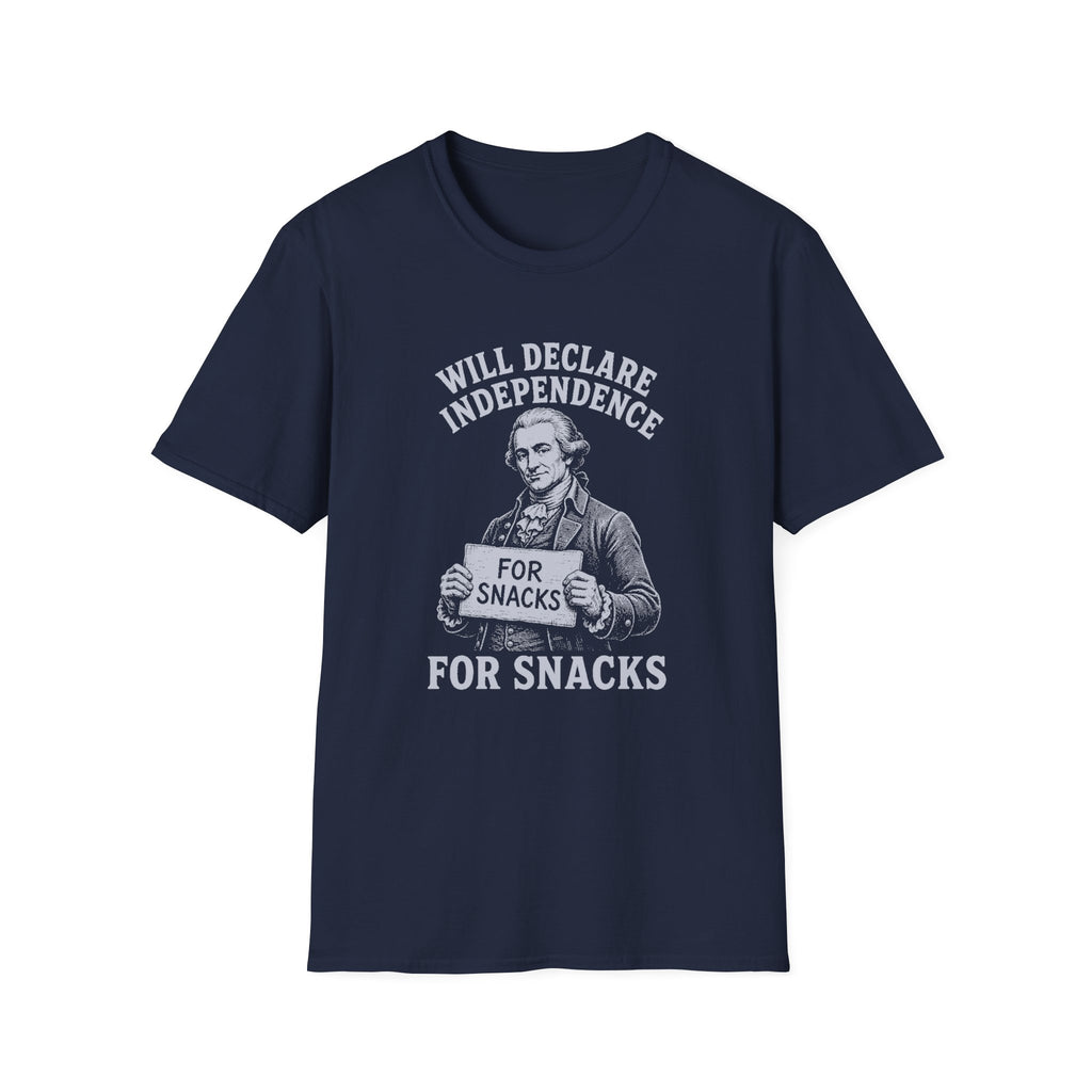Will Declare Independence for Snacks
