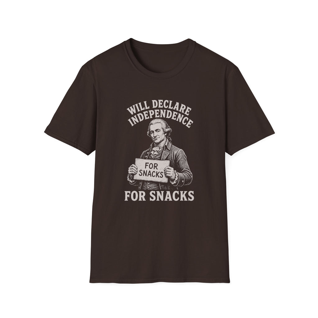 Will Declare Independence for Snacks