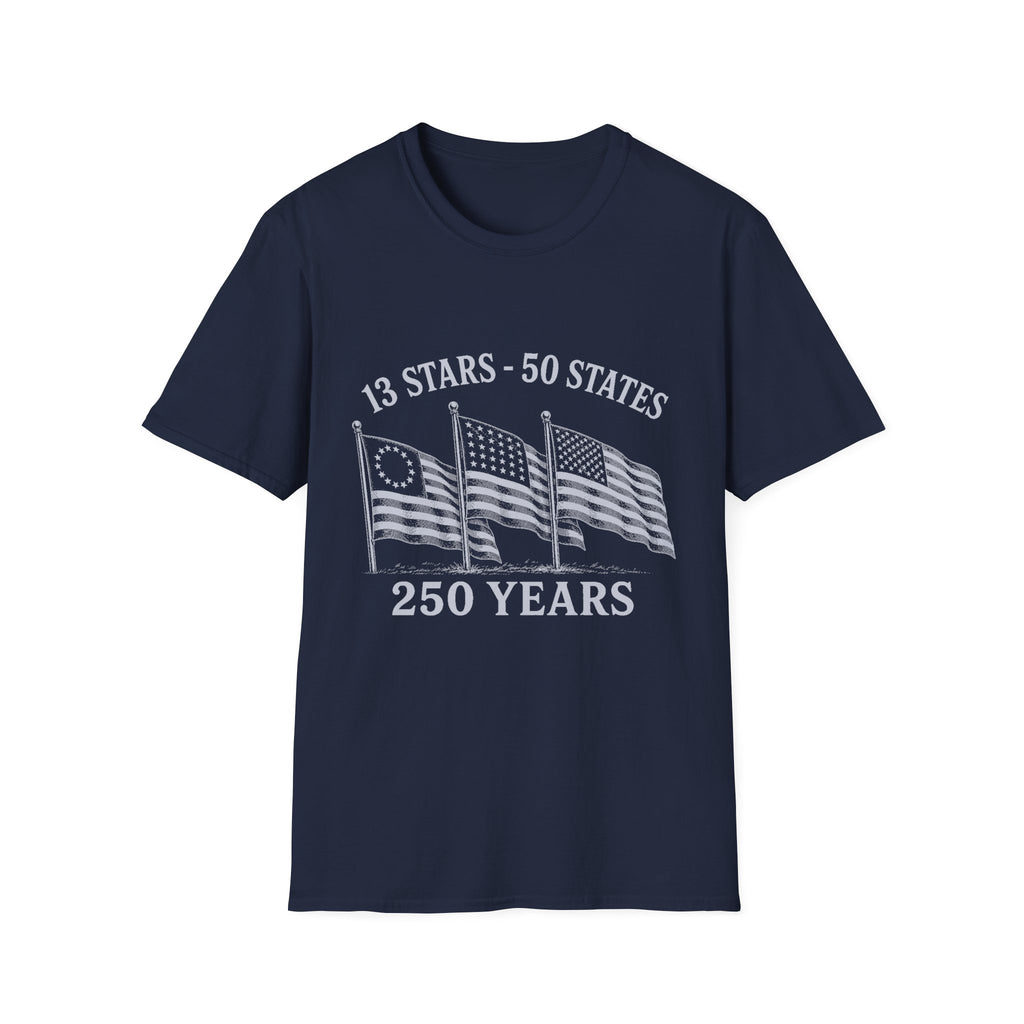 13 Stars, 50 States, 250 Years