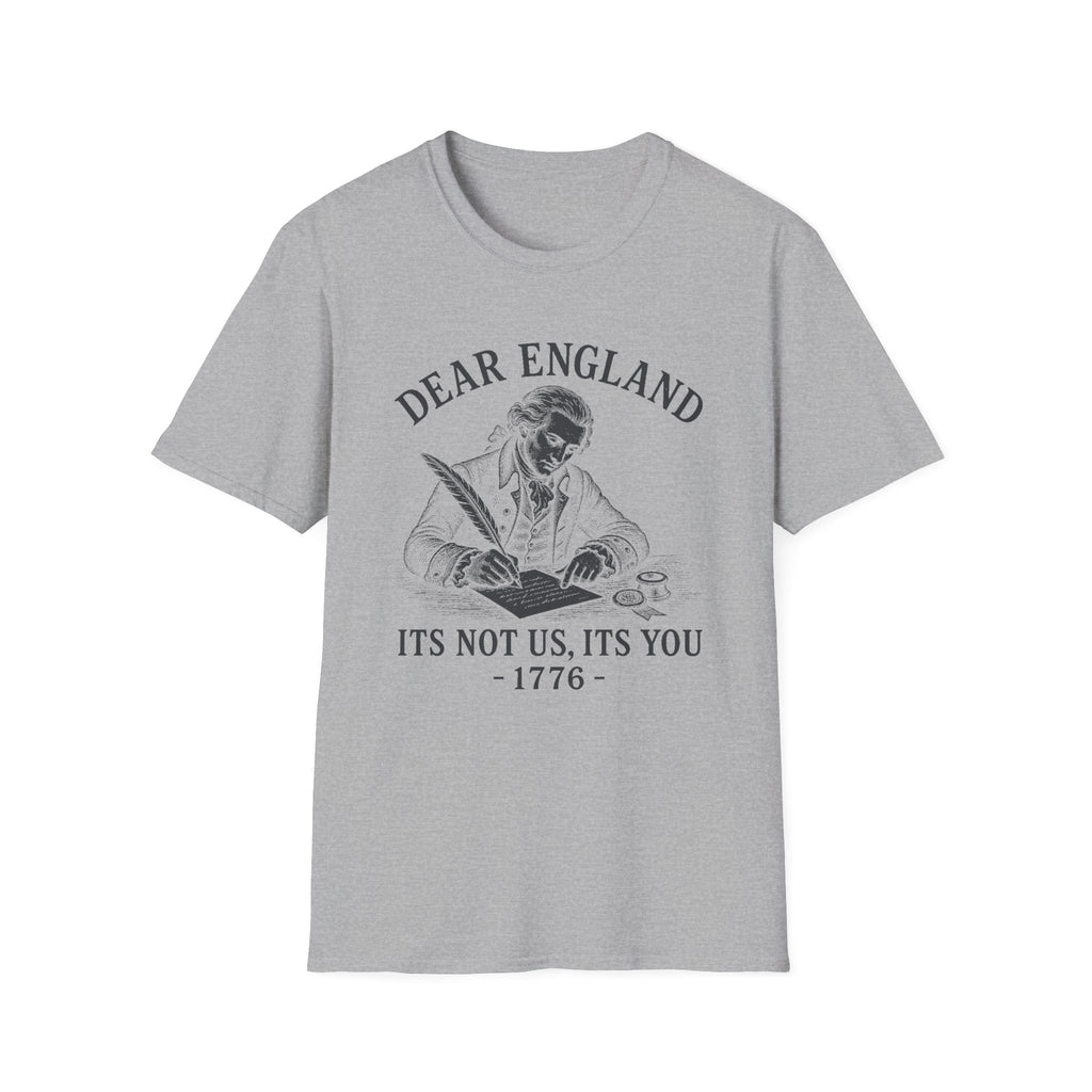 Dear England, It's Not Us