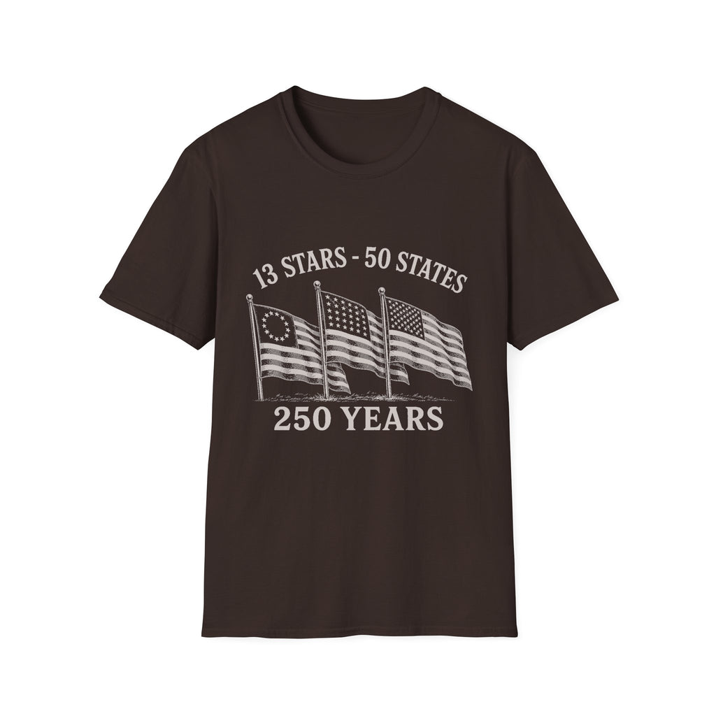 13 Stars, 50 States, 250 Years