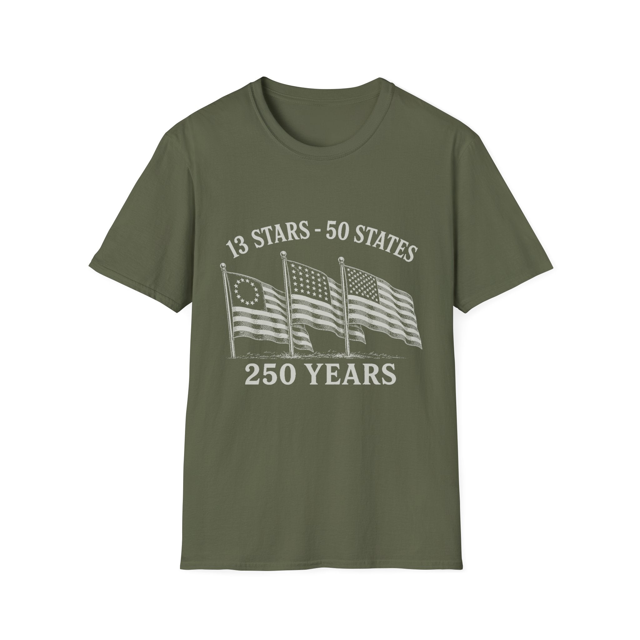 13 Stars, 50 States, 250 Years